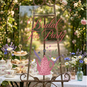 Théière Florale Fantaisiste Mariage Fête de Thé Ac