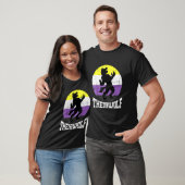 Theirwolf Nonbinary Pride Non Binary Enby NB Flag T-shirt (Unisex)