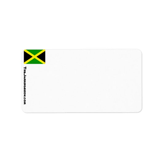 TheJamkingshow Address Label (Voorkant)