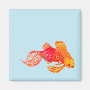 [Thelma en Louise] Waterverf Print Magnet Magneet