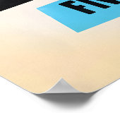 Thelonious Monk - affiche de jazz de Johnny Griffi (Coin)