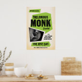 Thelonious Monk - John Coltrane jazzposter - Vijf Poster (Keuken)