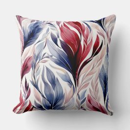 Thema Blauwe en Bourgondische Sierkussennen Kussen