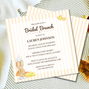 Thema Boter bij het Brood Boter Samen Bruids Brunc Kaart