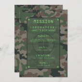 Thema Camouflage Kaart (Voorkant / Achterkant)