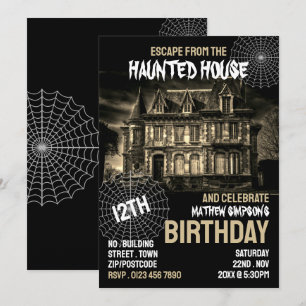 Thema, Escape Room, Birthday Party Kaart