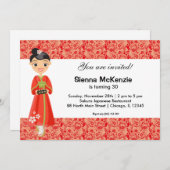 thema Japanse feestdag Kaart (Voorkant / Achterkant)