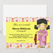 thema Japanse feestdag Kaart (Voorkant / Achterkant)