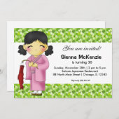 thema Japanse feestdag Kaart (Voorkant / Achterkant)