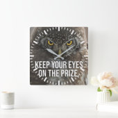 Thema Motivatie Vierkante Klok (Huis)