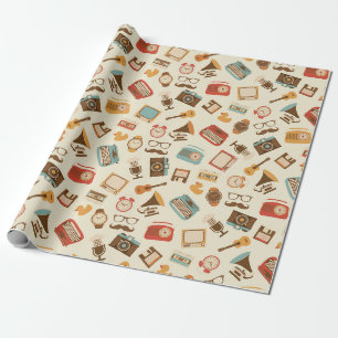 Thema Retro Cadeaupapier