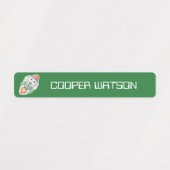 Thema Ruimte Kleur Gecodeerde Jongen Labels (Design 1)