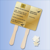 thema ' s van de luxe goudliefdadigheidsveiling va handwaaier