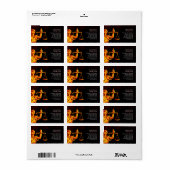 Thema | Schalen van het recht Etiket (Full Sheet)