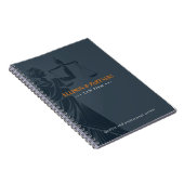 Thema | Schalen van het recht Notitieboek (Rechterzijde)