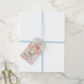 Thema Theekrans Cadeaulabel (Met Touw)