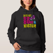Thema van de Partij van de 80e Partij Vrijdekledin Hoodie (Voorkant)