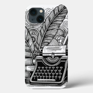 Thema van de schrijver 2 Kleur mij iPhone 13 Hoesje