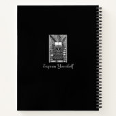 Thema van de schrijver 3 kleur me notitieboek (Achterkant)