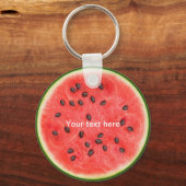 thema watermeloenen, vers sleutelhanger (Voorkant)