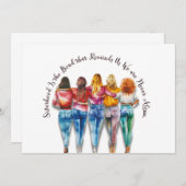 Thema: Zusterlijke band Kaart (Voorkant / Achterkant)