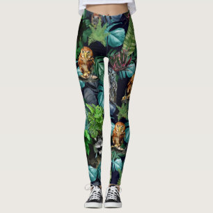 Thema's voor de viering van nachtfeesten leggings