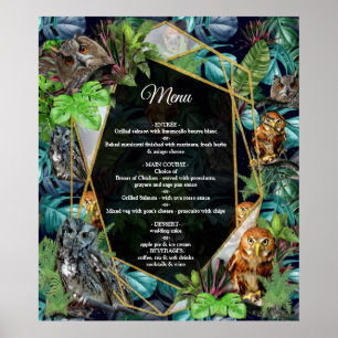 Thema's voor de viering van nachtfeesten poster