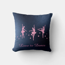 Thema's voor marineschepen en roze Ballerina Balle Kussen