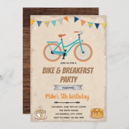 Themauitnodiging voor het bike- en bademhalingsgeb kaart (Voorkant / Achterkant)