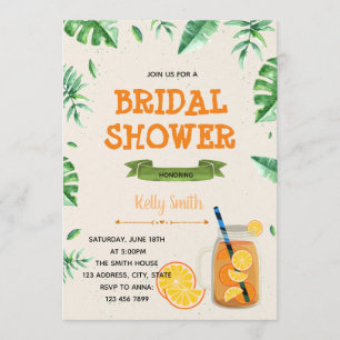 Themauitnodiging voor Sangria Kaart