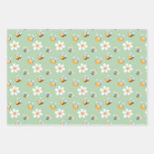 Thème Abeille Joli Enfants Enveloppement Papier (Devant)