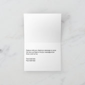 Thème américain Merci Cartes (Intérieur)