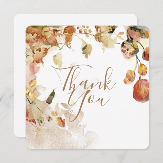 Thème automne Merci (Devant / Derrière)