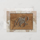 Thème Aventure Merci Cartes (Devant / Derrière)