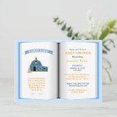 Thème Baby shower du livre agricole Invitation (Debout devant)