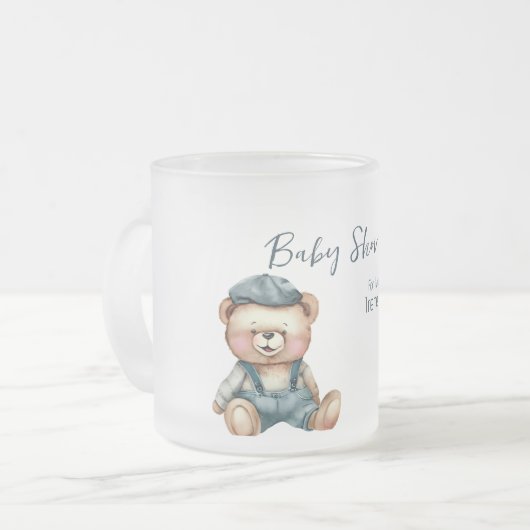 Thème baby shower Mug personnalisé (Devant gauche)