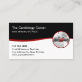 Thème Cardiologie Médicale Cartes de visite (Devant)