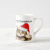 Thème Chat Personnalisé Joyeux Noël Mug (Droite)