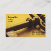 Thème clé Cartes de visite de sécurité (Devant)