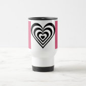 Thème Coeur Mug Rose (Centre)