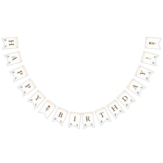 Thème Crème glacée Anniversaire Fête Drapeaux (Tout)