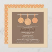 Thème Cuisine Invitations de douche nuptiale (Devant / Derrière)