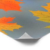 Thème d'automne Belle affiche (Coin)