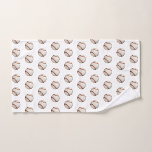 Thème de baseball (Serviette à main)