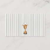 Thème de baseball Accueil Run Buffet Place Cartes (Dos)