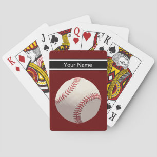 Thème De Baseball Personnalisé Cartes De Jeu