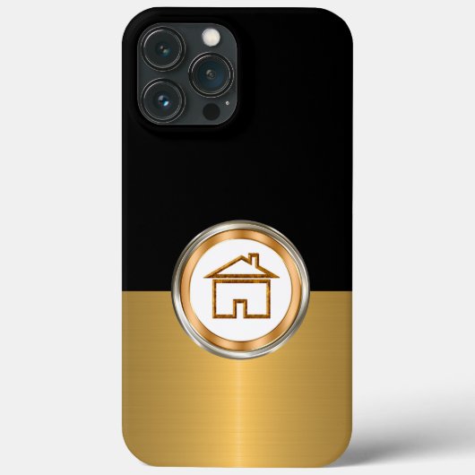 Thème de biens immobiliers de luxe Étui pour iPhon (Verso)