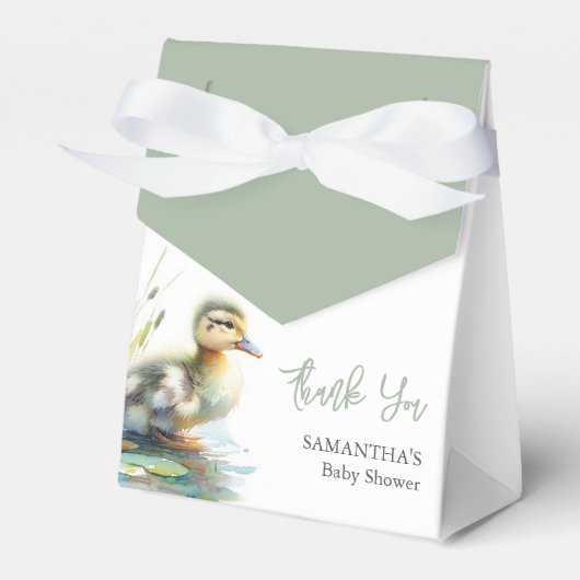 Thème de canard Ballotins Baby showers neutres sel (Verso)