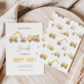 Thème de construction 3ème anniversaire Invitation