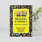 Thème de construction Invitation pour la fête d'an (Debout devant)